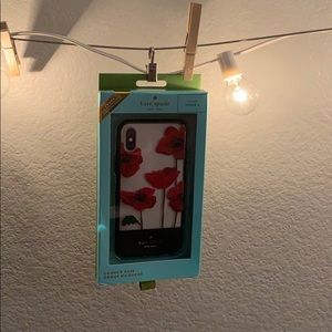 Kate Spade poppy phone case